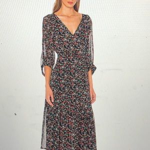 Bouganvillea wrap dress brand new